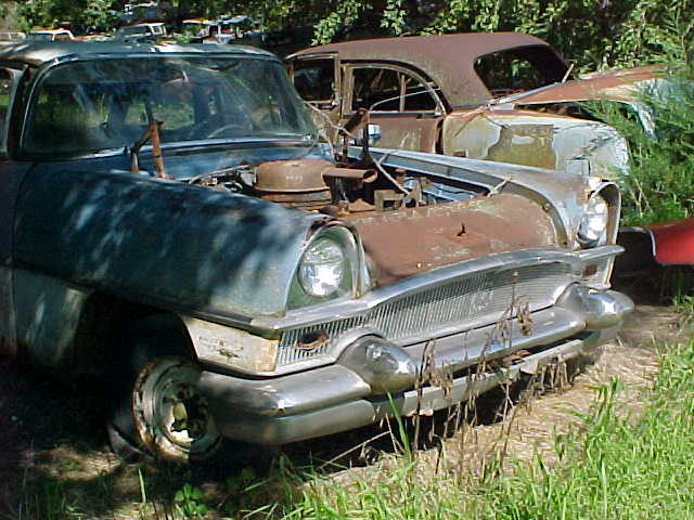 VINTAGE 56 57 PACKARD PARTS CAR SELL PARTS POWER BRAKE GRILLE V8 ENGINE 4 BBL