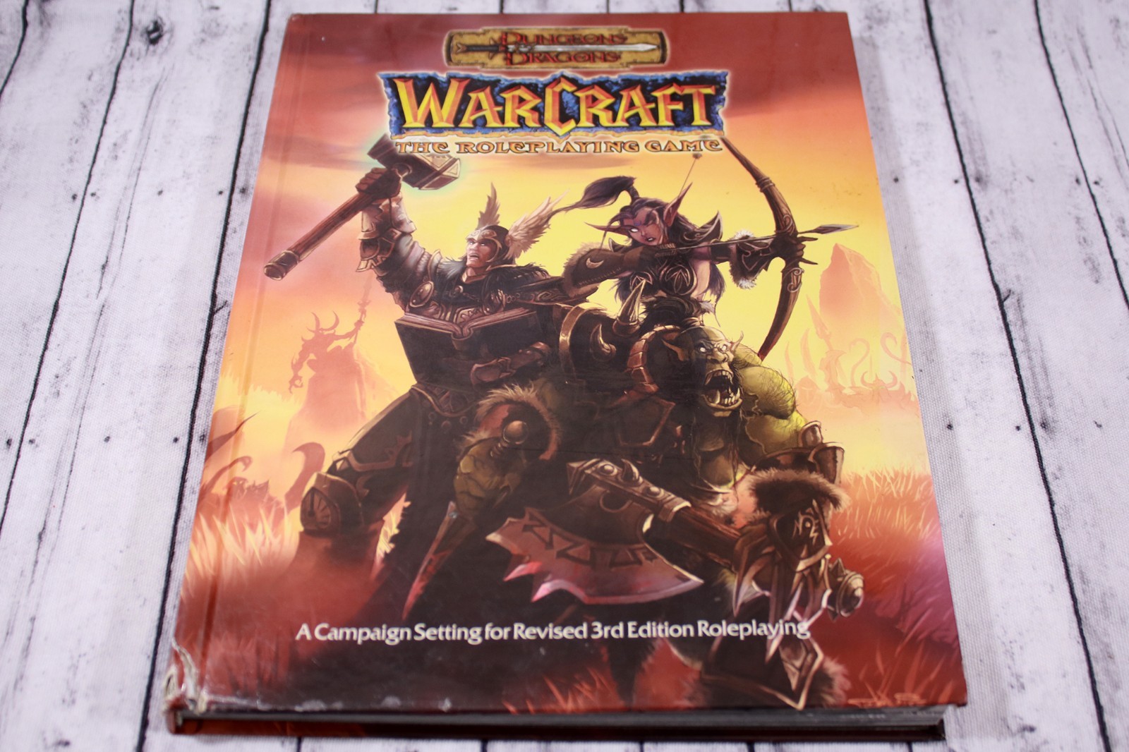 Warcraft: The Roleplaying Game D&D Campaign Setting RPG 2003 Hardcover