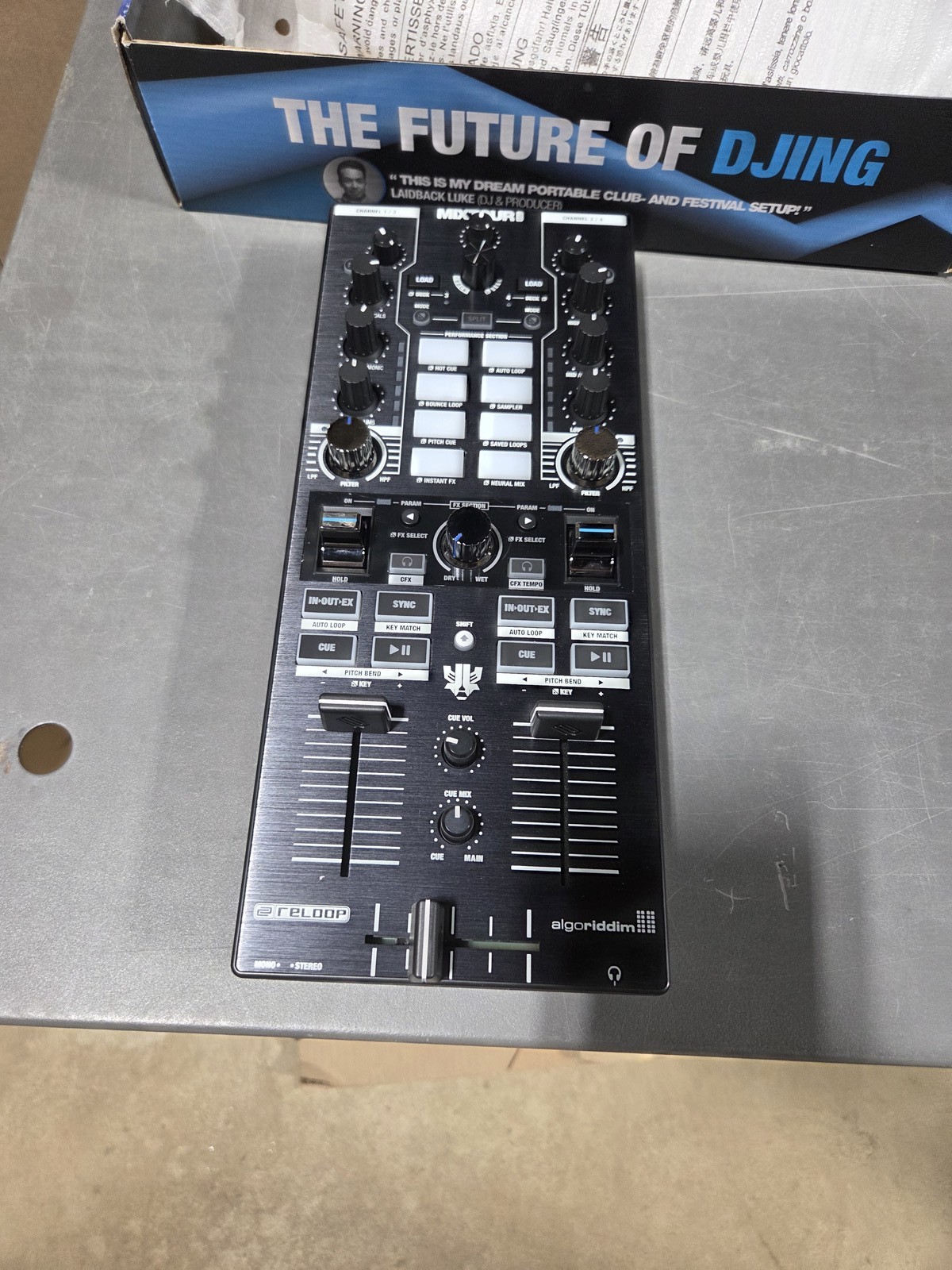 Reloop Mixtour Pro All-In-One Four-Deck DJ Controller w/ Interface (B-Stock