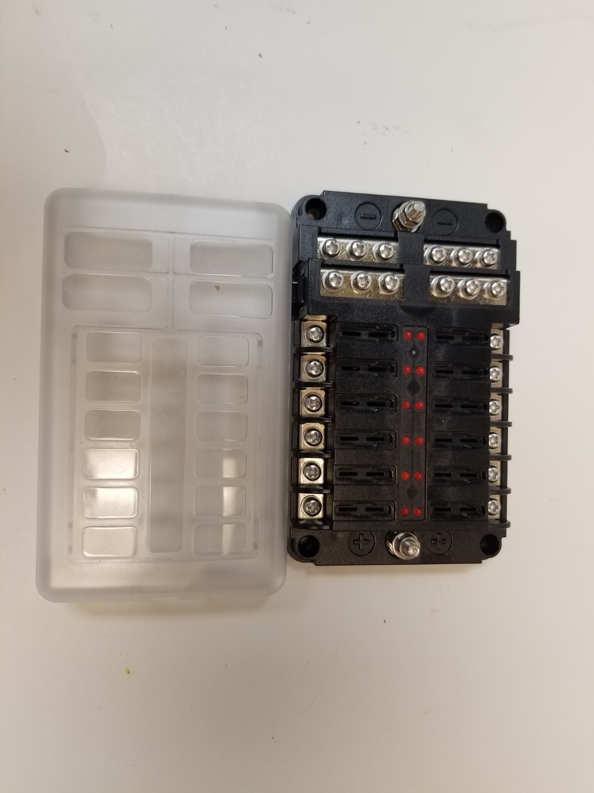 NEW OLD STOCK FUSE PANEL FOR CAR OR MOTOROLA CABINETS