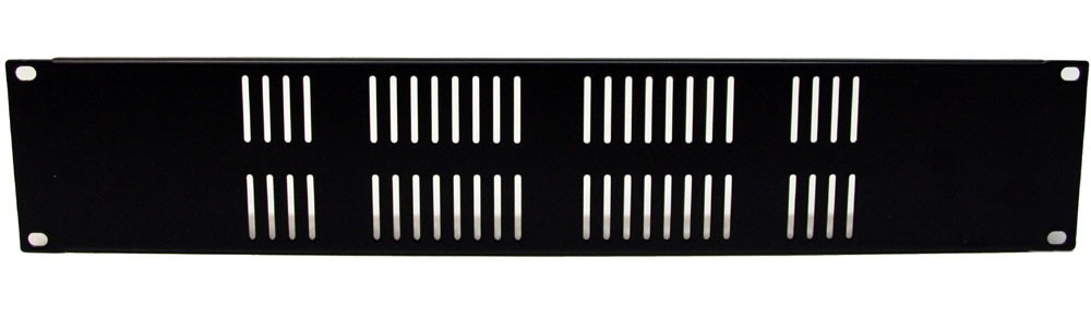 Pro Audio DJ Computer Server Audio Equipment Rack 19" 2U Air Flow Steel Panel