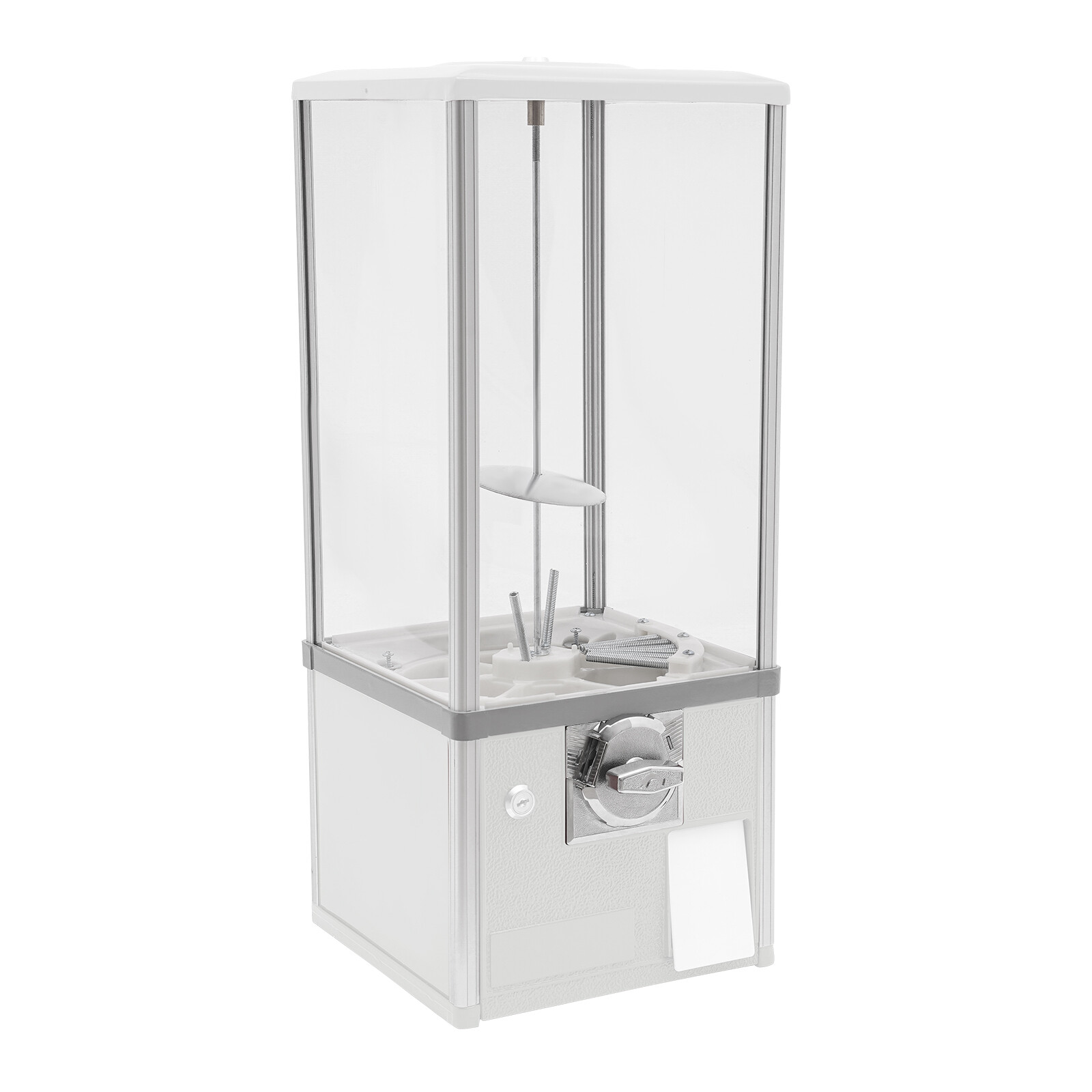 25 in Commercial Vending Machine Vending Machine Candy Vending Machine White