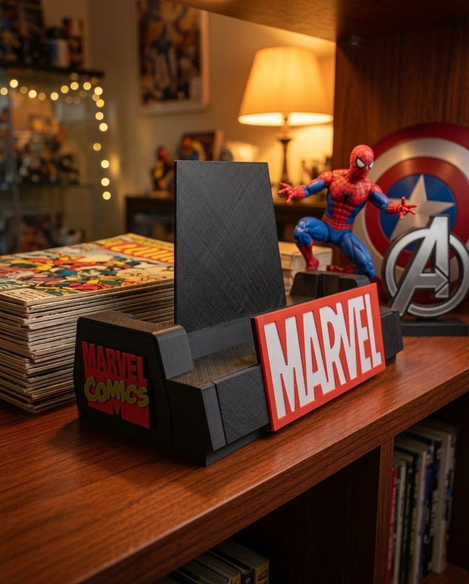 MARVEL Comic Book Display Stand for Graded CGC, CBCS, and Non-Graded Comics