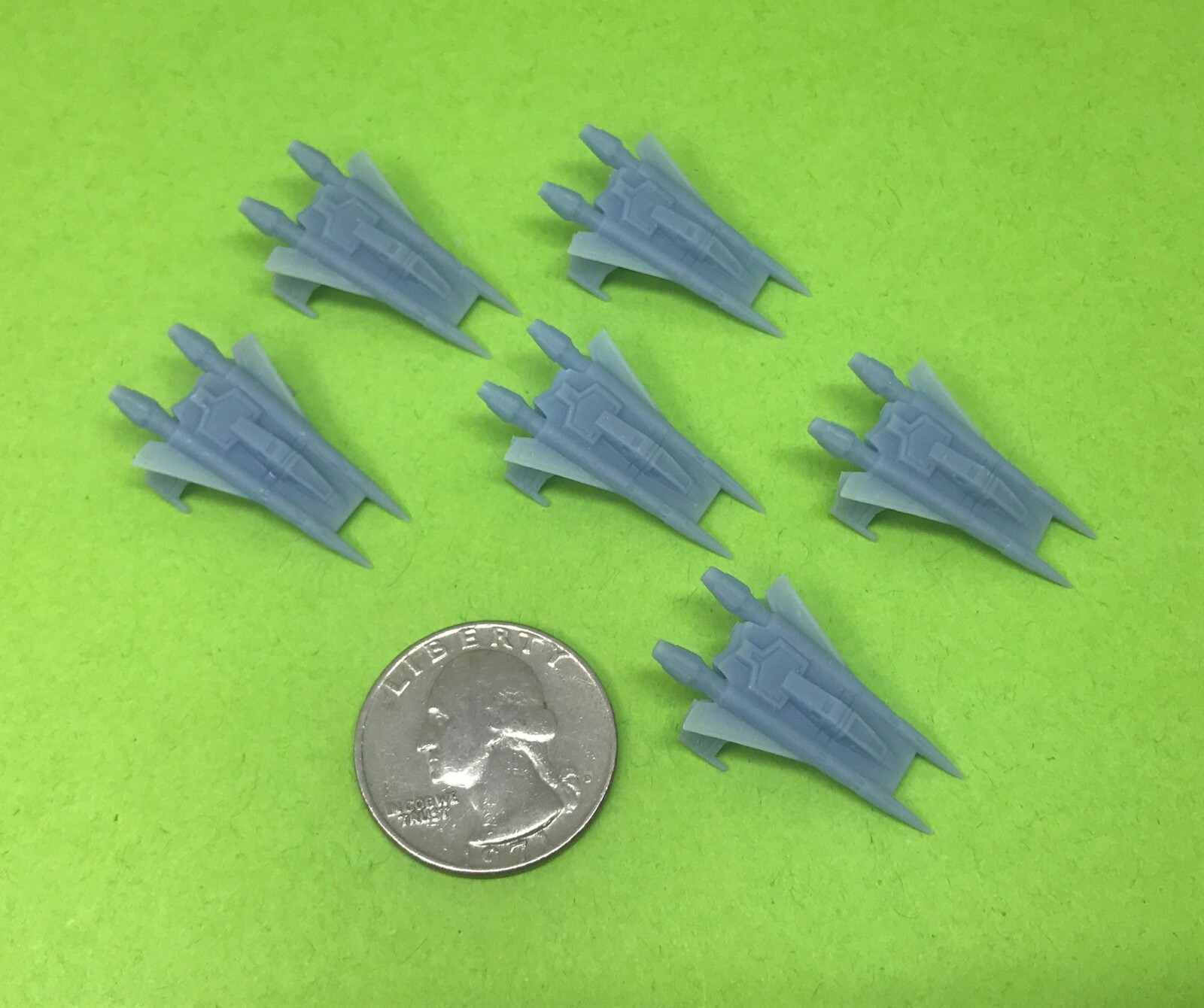 Terran Starfighters (Set of 6) Wargame Miniatures