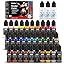 Nicpro 30 Colors Model Paint Set, 20ml Ready to Use Modeling Acrylic Paints