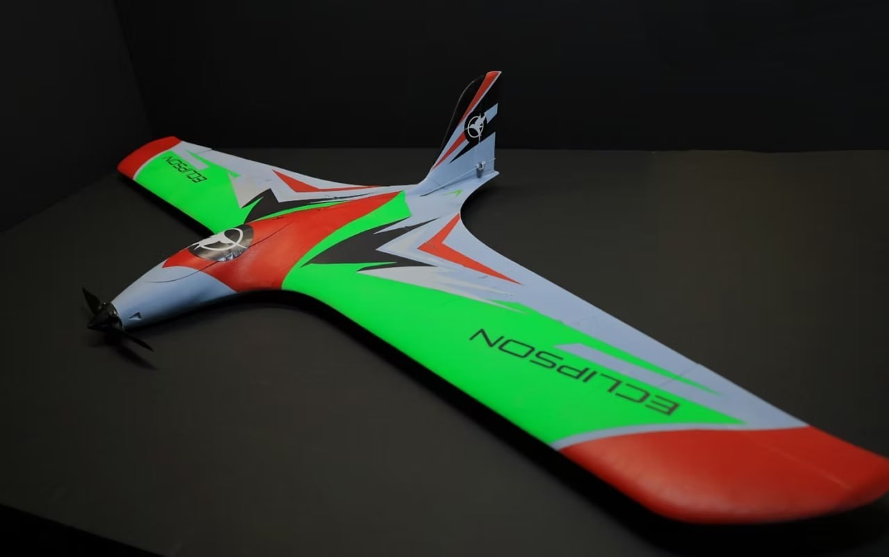 The Ravens Forge Eclipson Hushwing 3D Printed Tailless RC Glider - 1.3 m Span