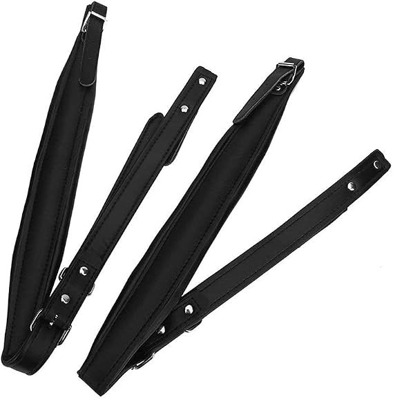 Soft Leather Adjustable Accordion Shoulder Harness Straps Instrument Accessories