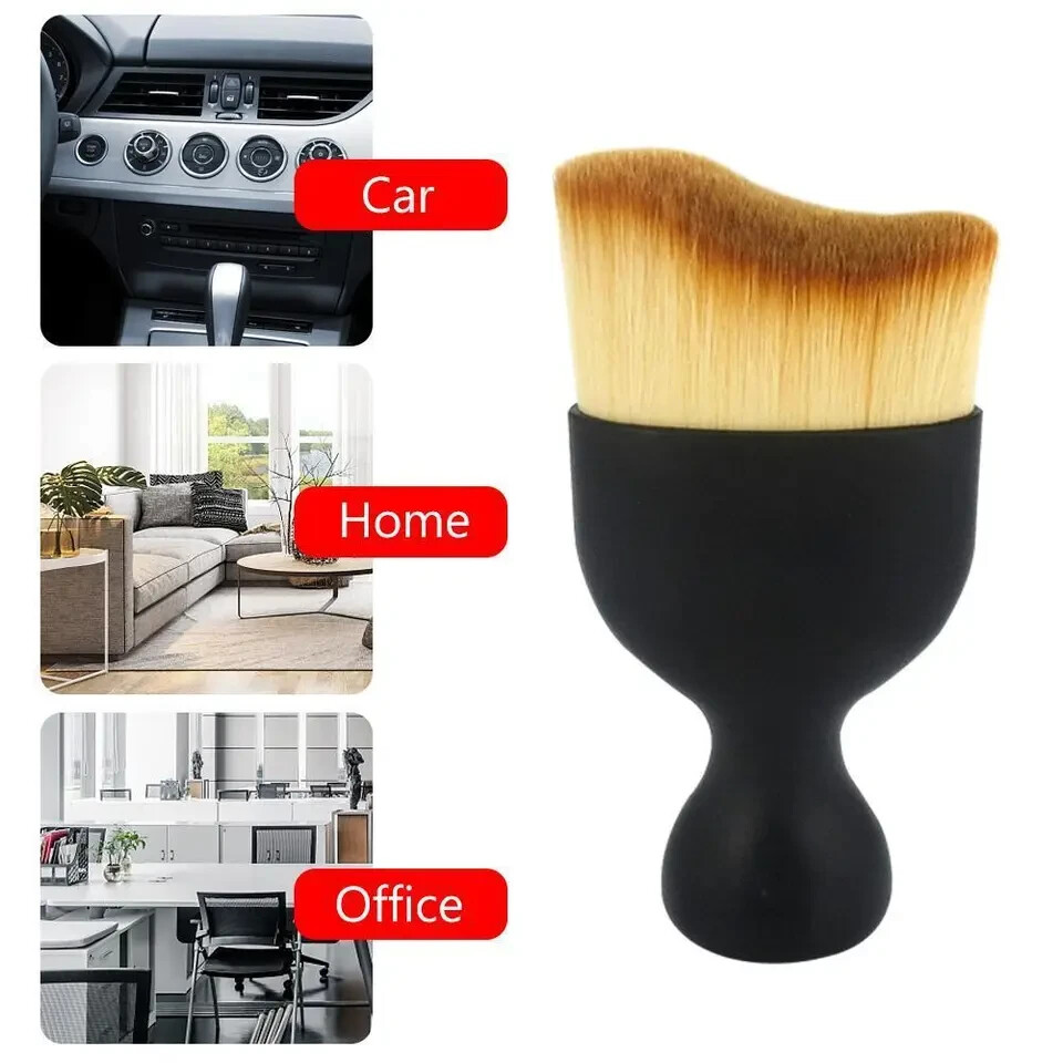 1Pc Car Interior Cleaning Soft Brush Instrument Panel Crevice Dust Removal Tool
