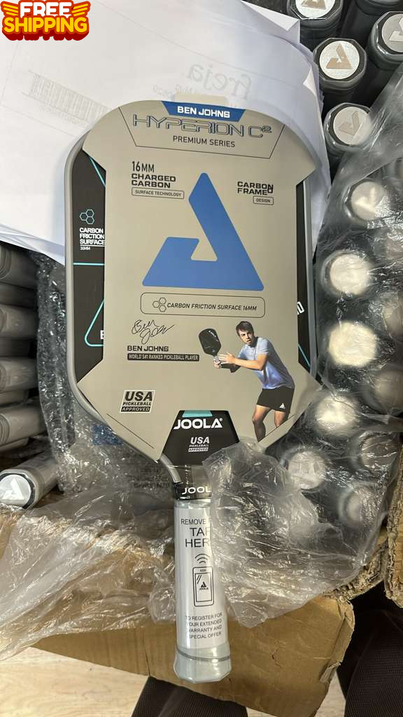 JOOLA Ben Johns Hyperion CFS 16mm Carbon-Frame Pickleball Paddle Black New