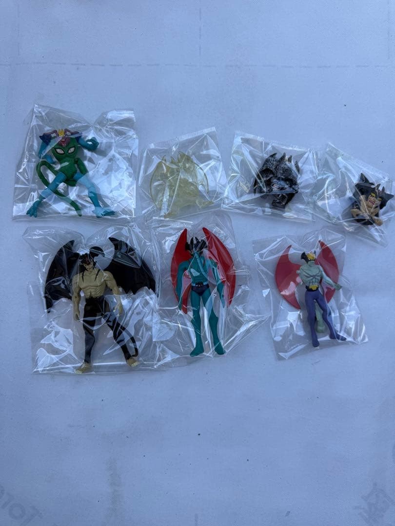 Devilman 7 Piece Set Figure Collectible 13+ Japanese Character Merchandise