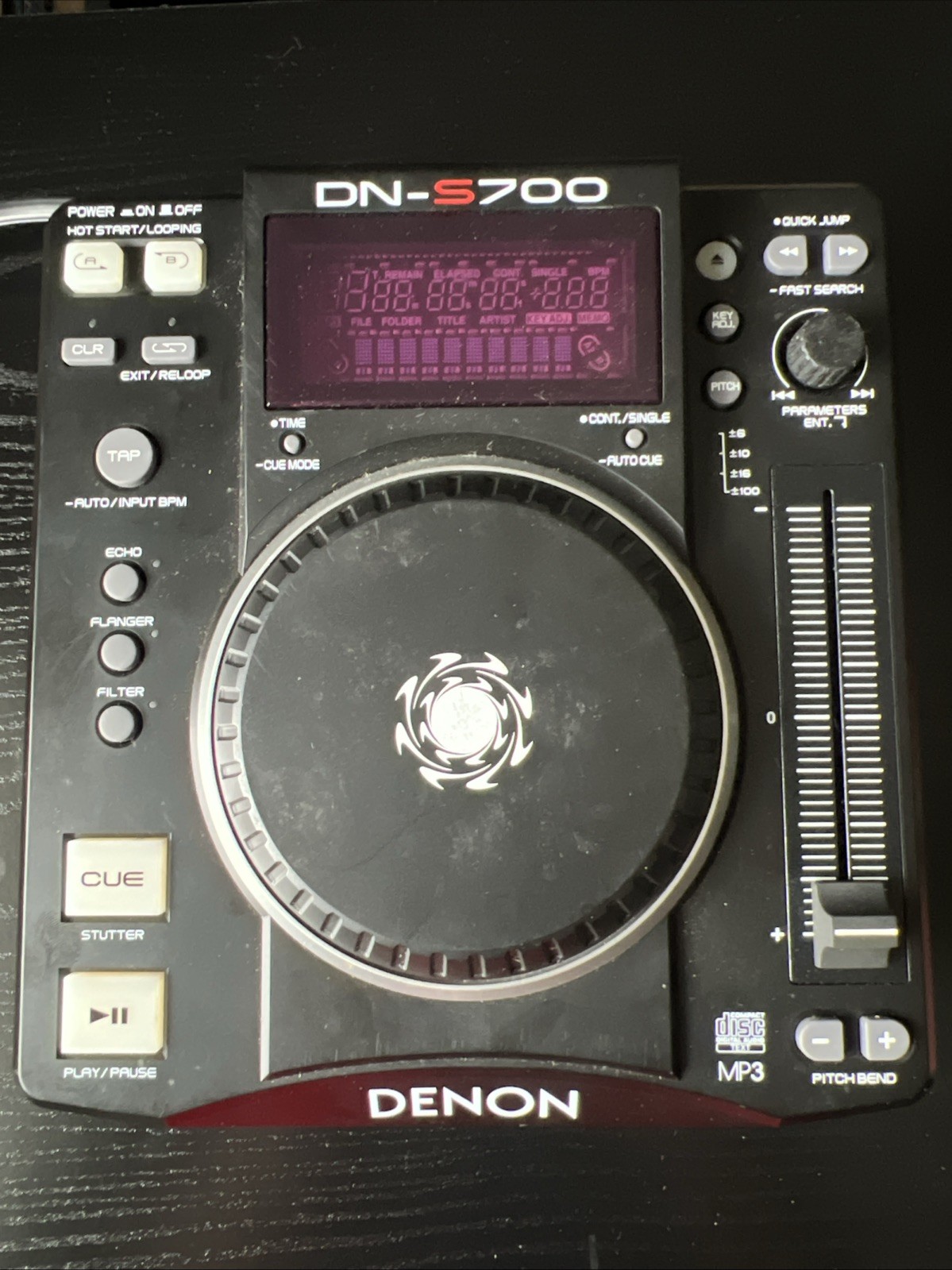 Denon DN-S700 CD/MP3 Player DJ Equipment Disc Error Not Working Parts Only