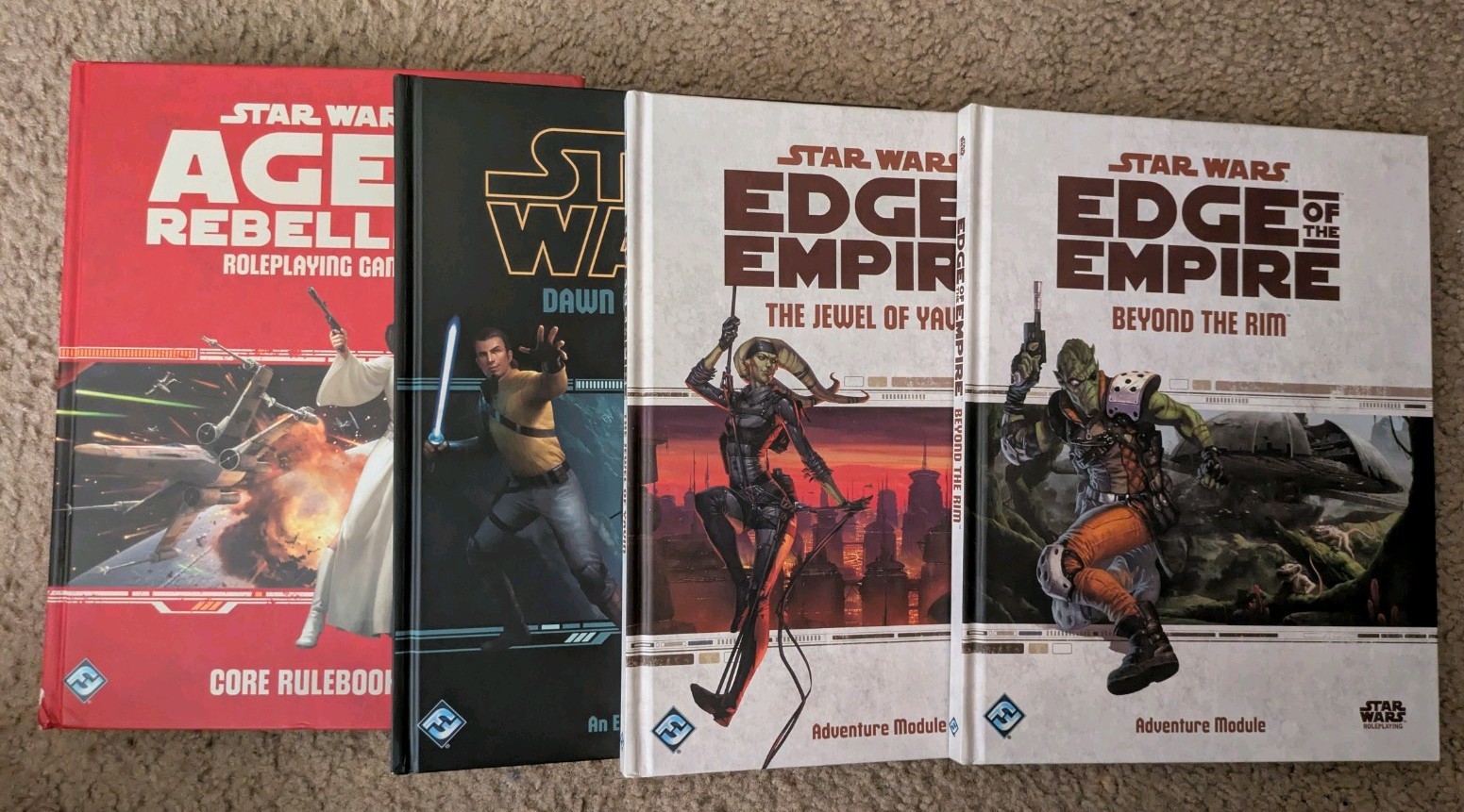 Star Wars Roleplaying: Core Rulebook, Source Book, Adventure Modules