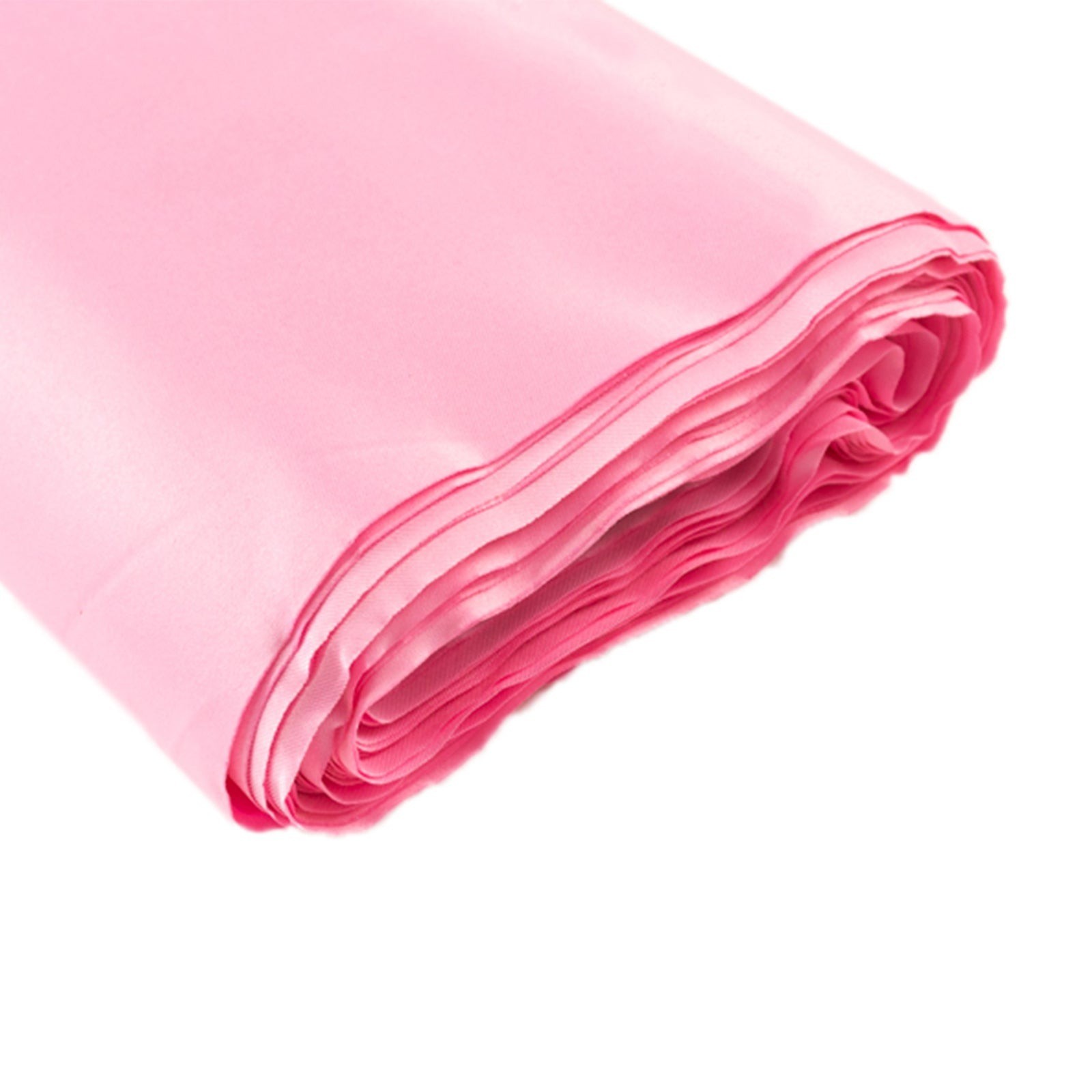 Pink SATIN FABRIC 54" x 10 yard DIY Wedding Party Crafts Sew Decorations