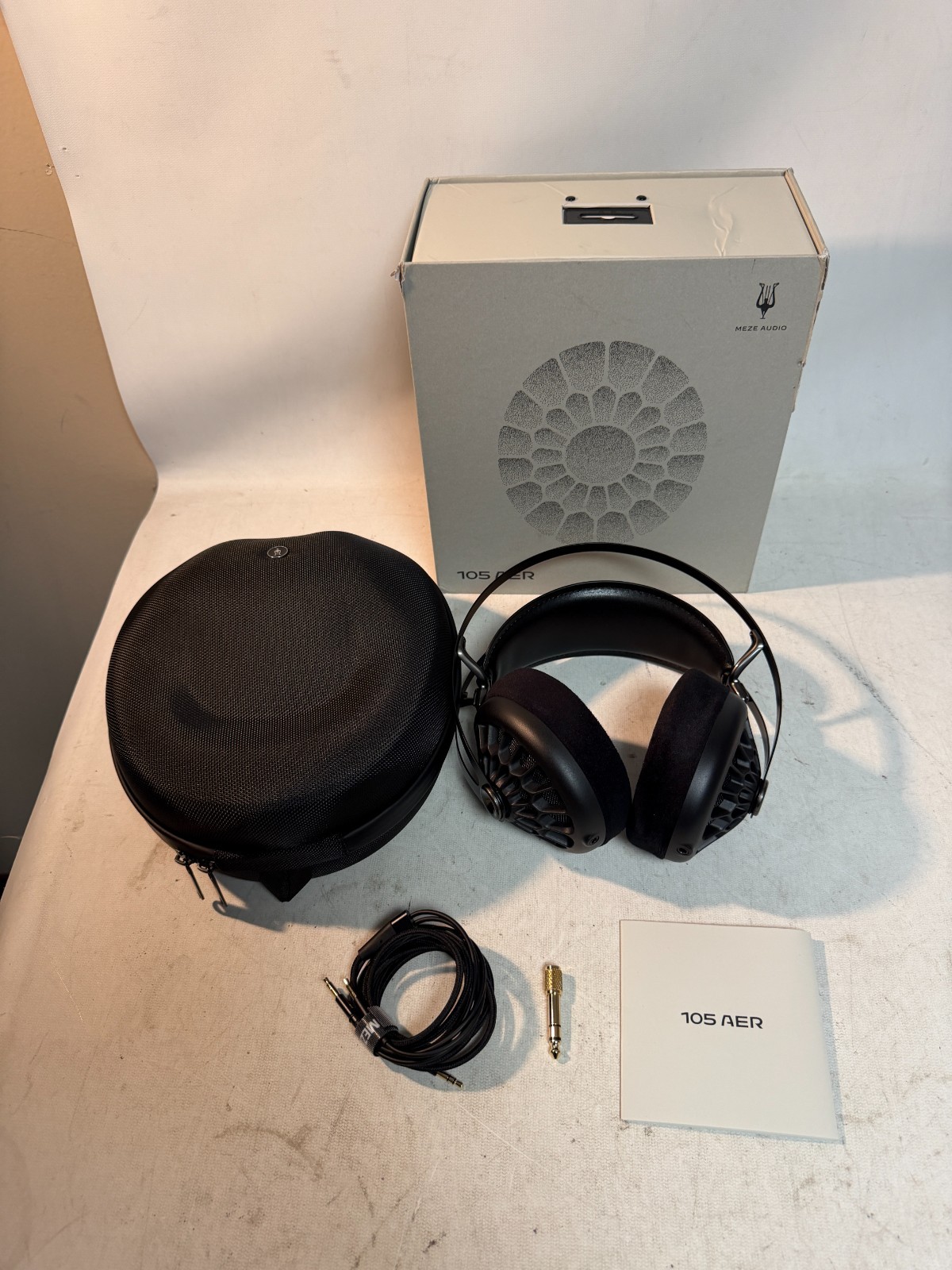 MEZE AUDIO 105 AER Wired Over-The-Ear Open-Back Headphones - Black
