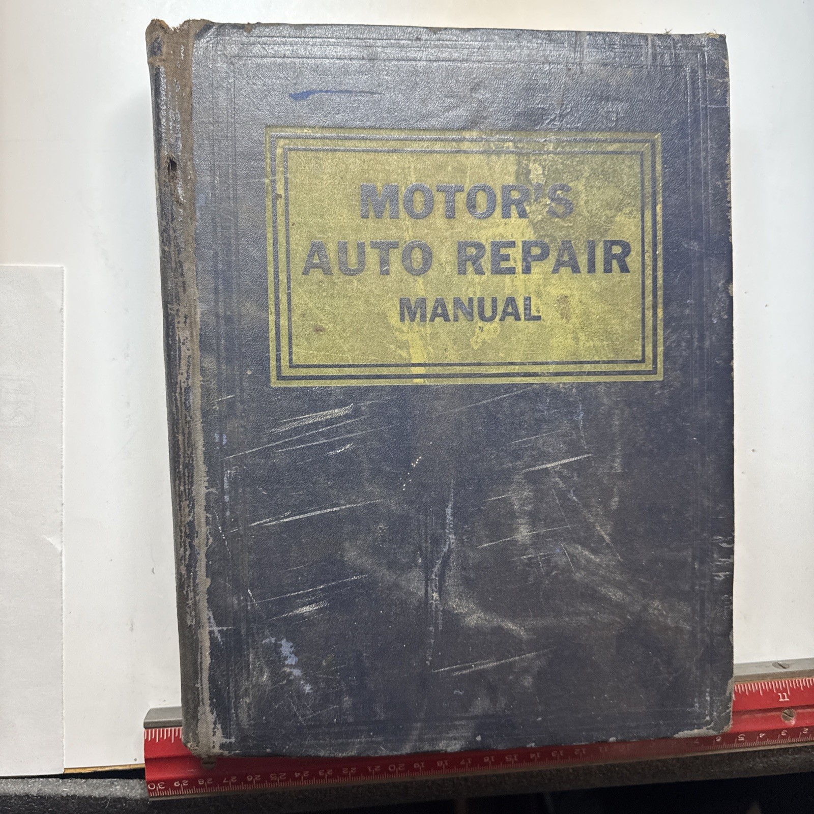 Motor's Auto Repair Manual 24th Edition Vintage Car Repair Guide 1953-1961