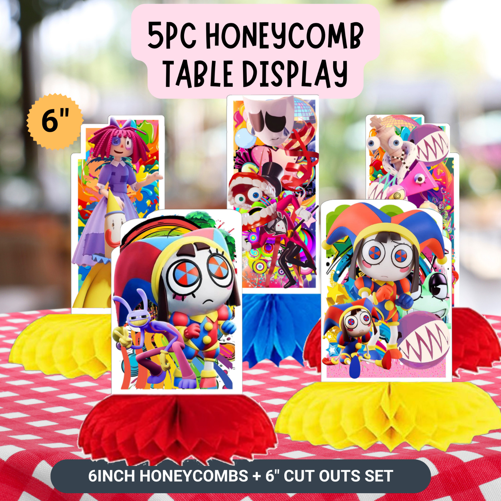 Amazing Circus Tablewave Party Supplies happy birthday centerpiece decoration