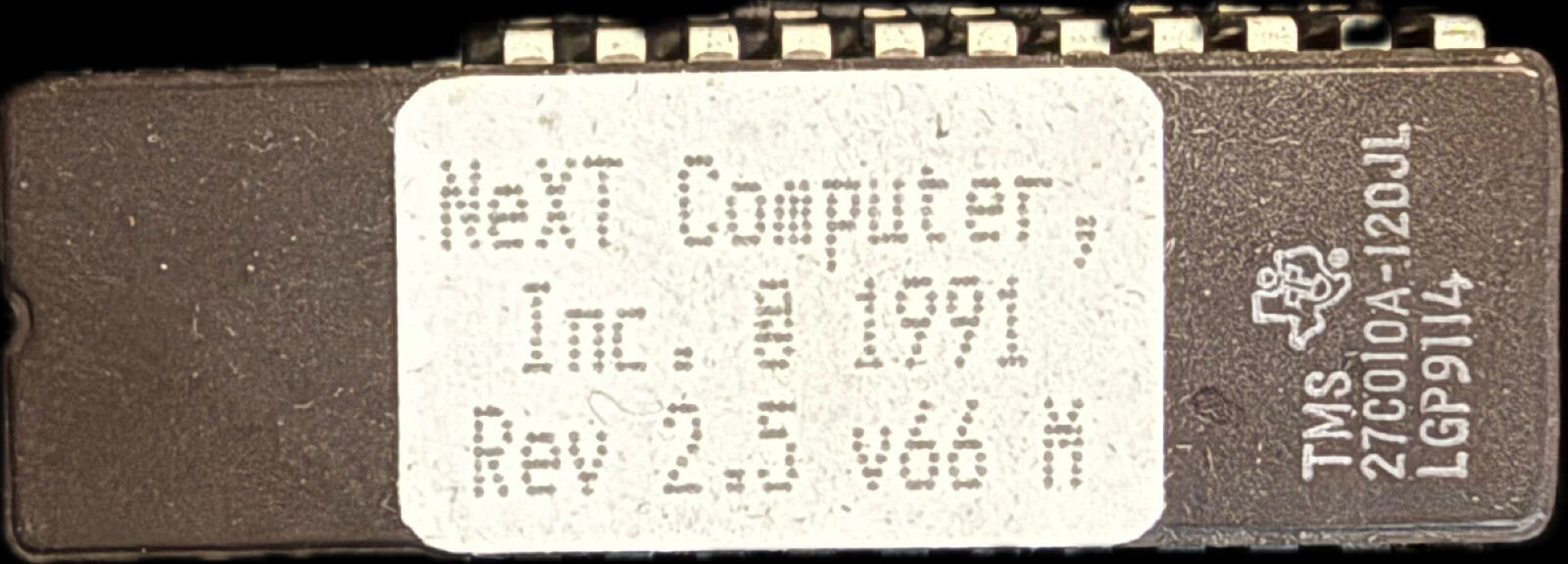 NeXT 2.5 V66 Rom Chip = NON ADB supports ALL NeXT Color, mono , Cube peripherals