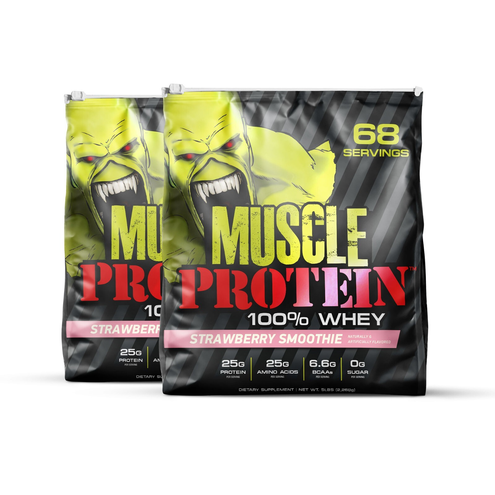 Goliathlabs Muscle Whey Protein Powder 10LB - Build Muscle & Strength