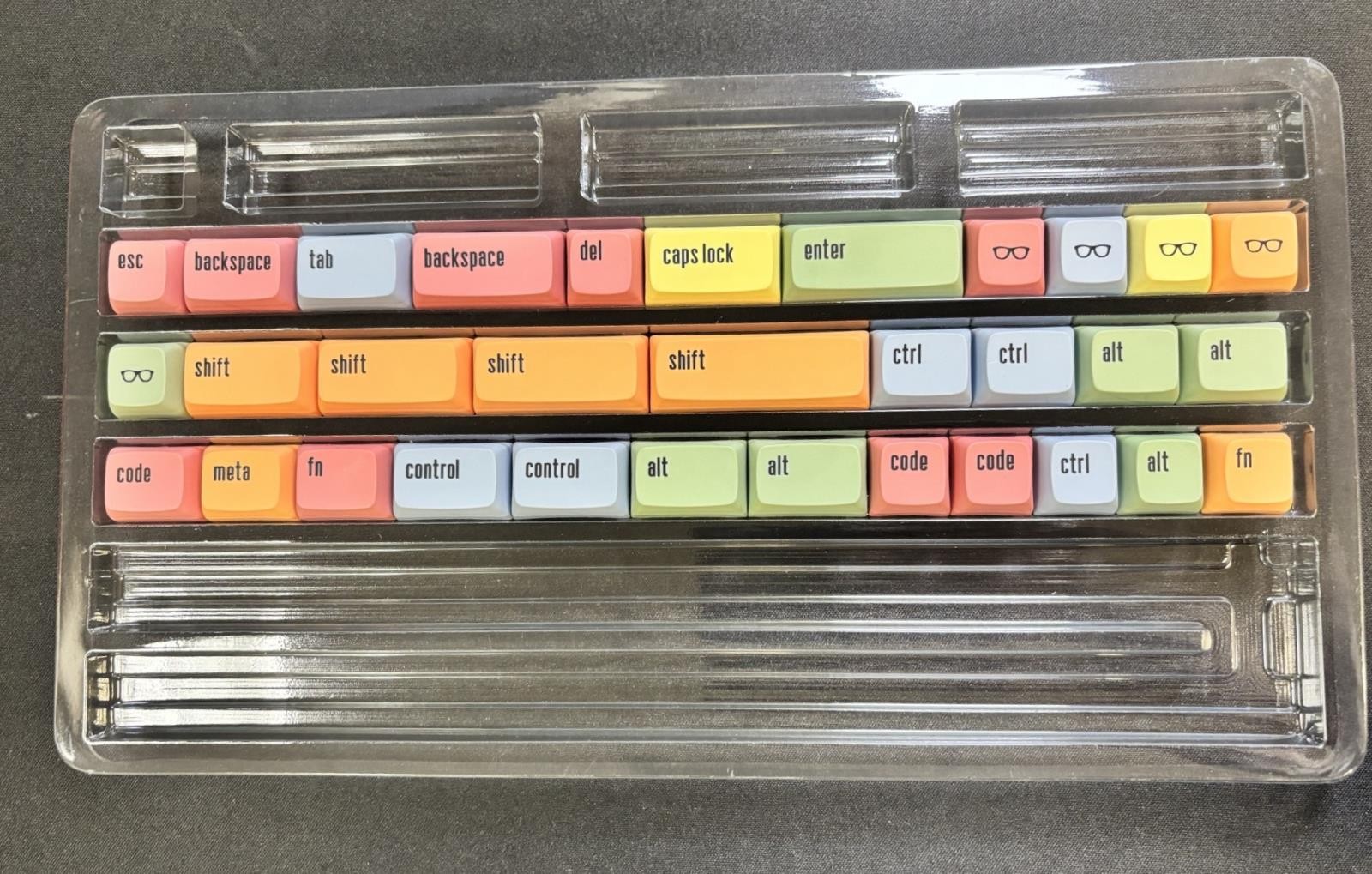 Drop + MiTo XDA Canvas Custom Keycap Set, Classic Accents