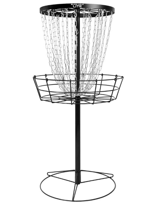 Black Hole Lite 24-Chain Disc Golf Basket Target