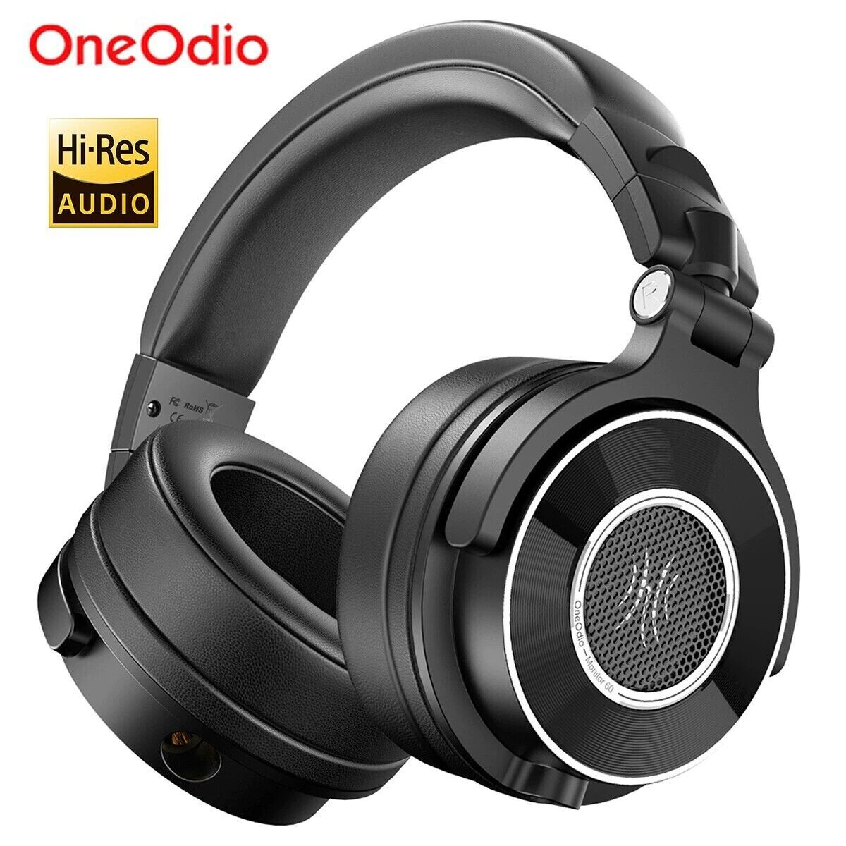 OneOdio Monitor 60 Professional Studio Headphones Wired Over Ear Hi-Res Audio