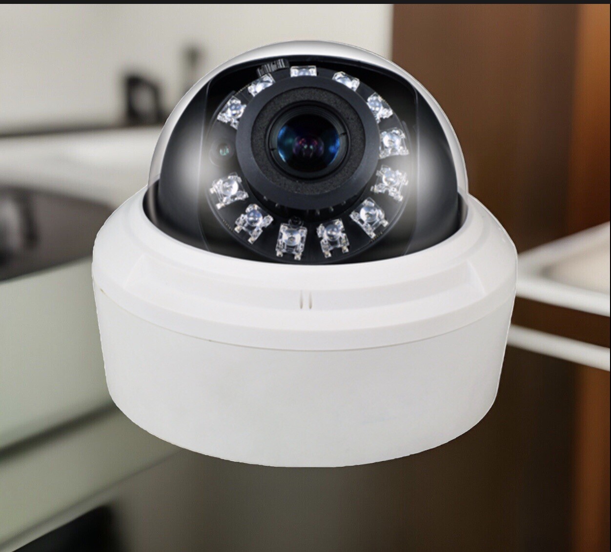 Ganz Z8-D2V Security Color Camera W/Full HD 1080P Indoor Hybrid IR 2.8-12mm NEW