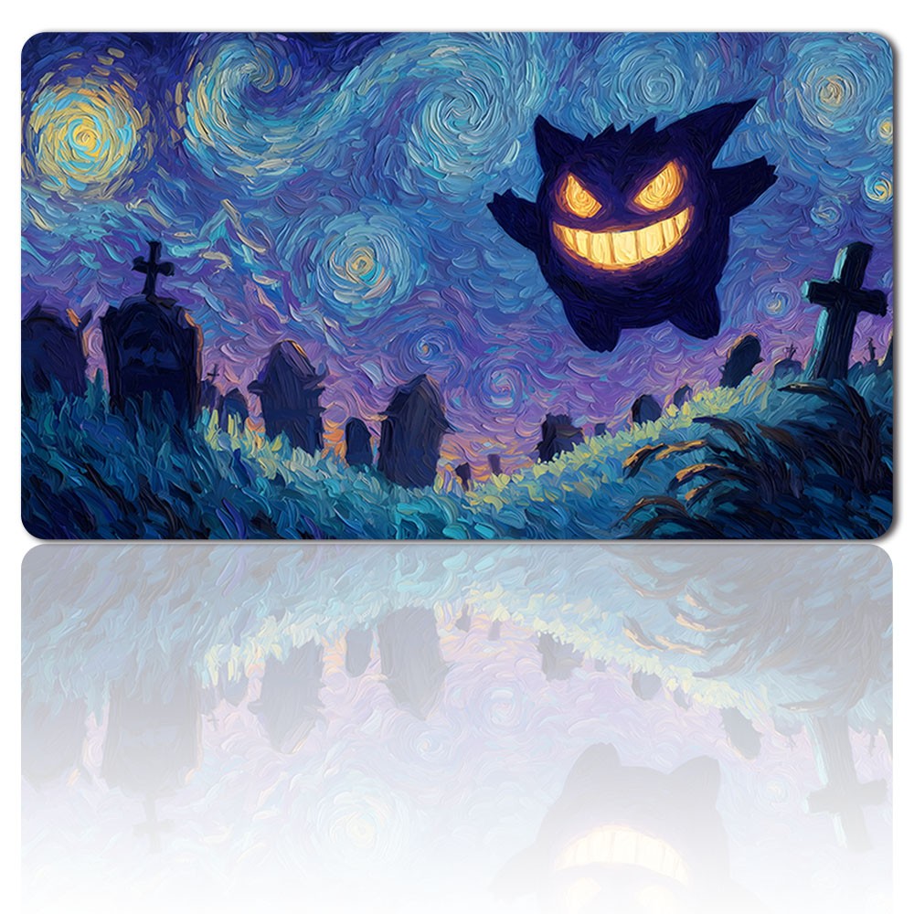 238207 - Board Game Pokemon Gengar Playmat Games Mousepad Play Mat of TCG