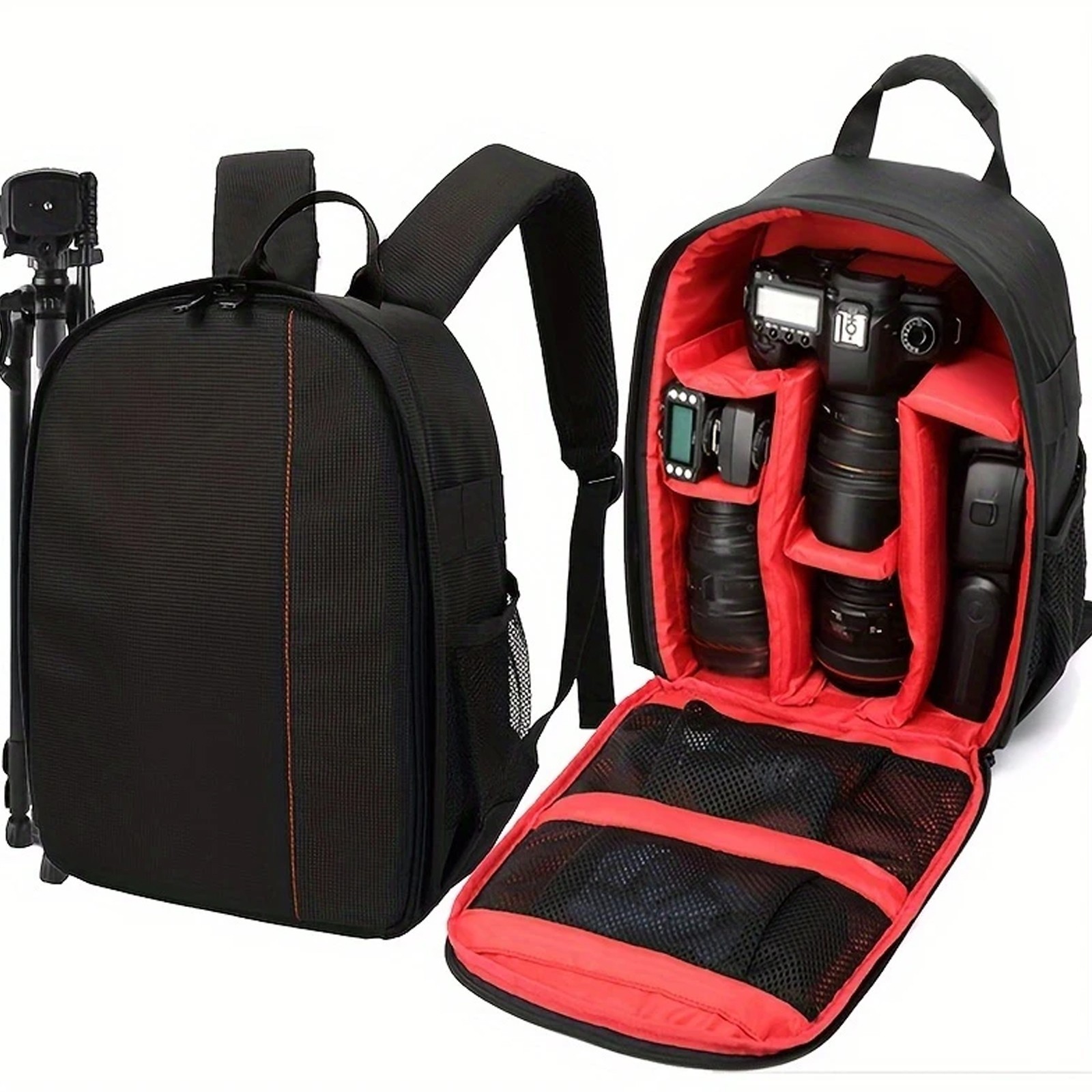 Waterproof Camera Backpack for Canon, Nikon, and Sony DSLR Cameras