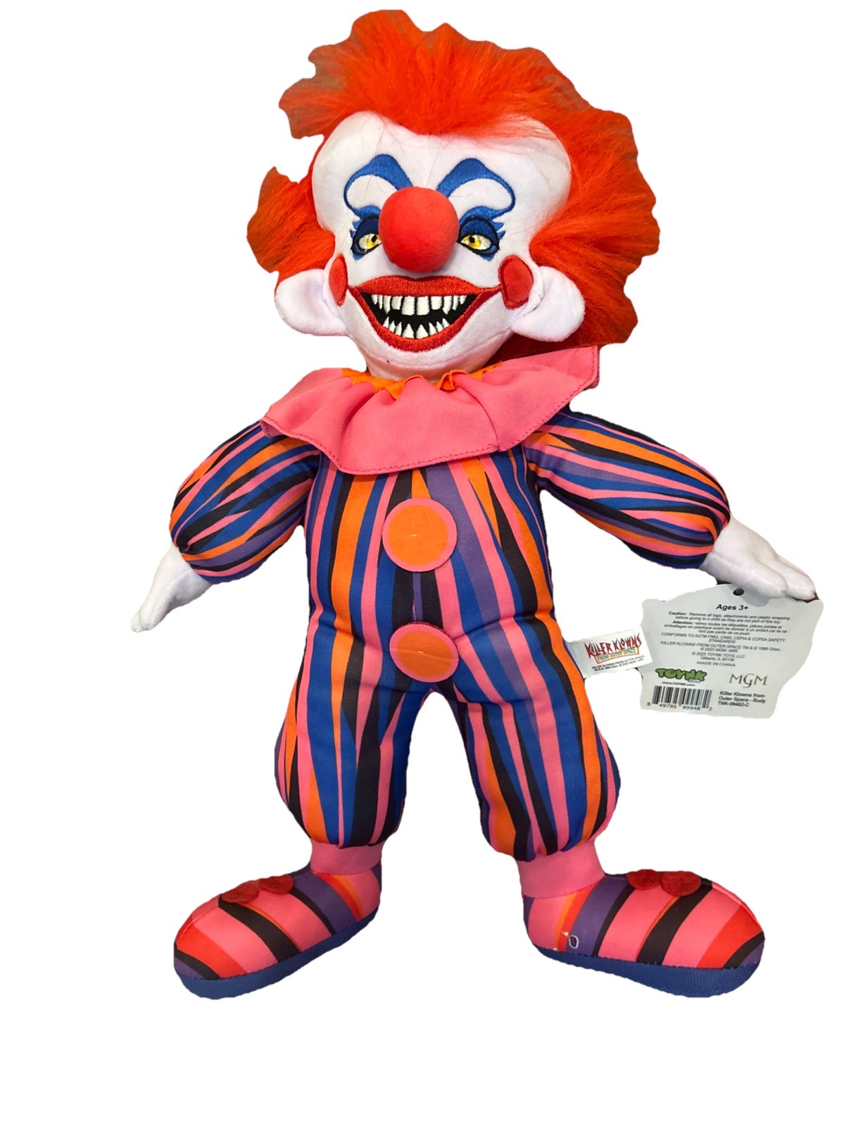 Killer Klowns From Outer Space 14-Inch Collector Plush Toy | Rudy