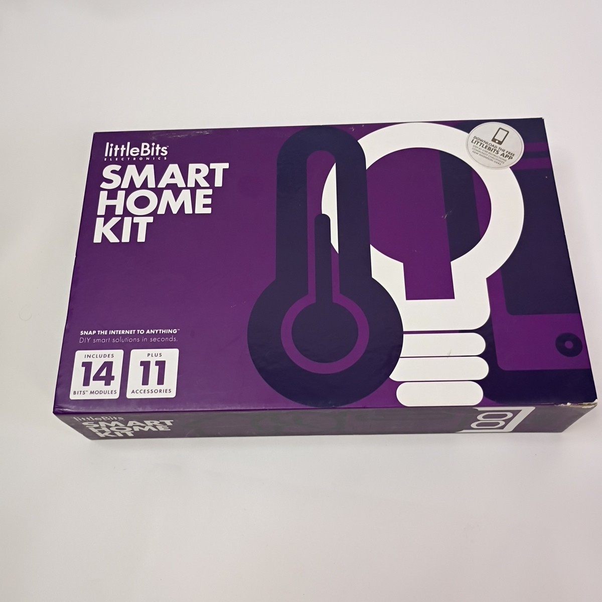 LittleBits Smart Home Kit 14 Bits Modules DIY IFTTT Ready Smart Solution STEM
