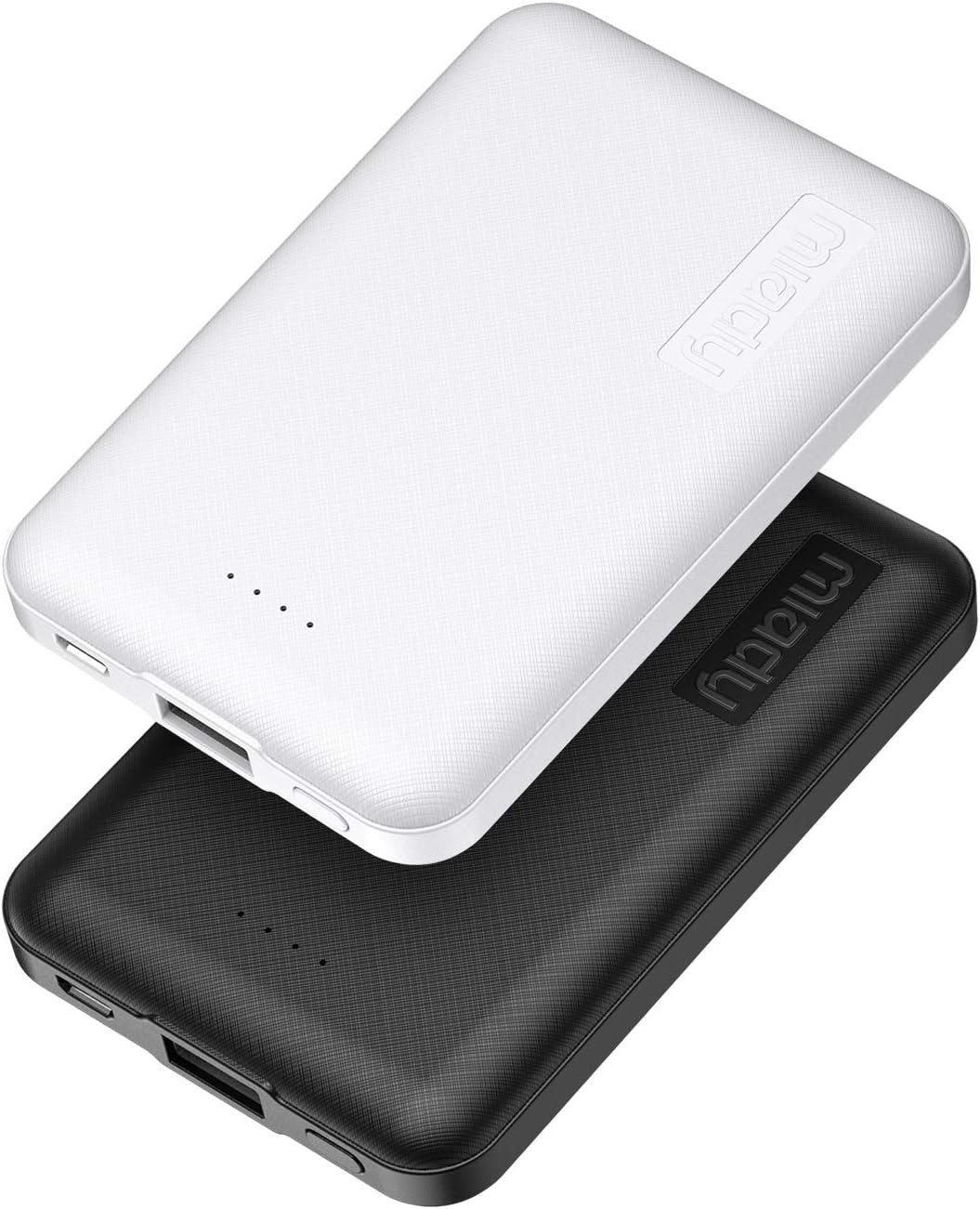 2-Pack Small Portable Charger 5000Mah Power Bank Travel Battery Pack | Dual Usb丨