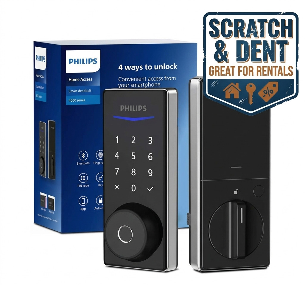 GREAT DEAL* Philips Home Access 4000 Deadbolt Bluetooth Smart Keyless Door Lock