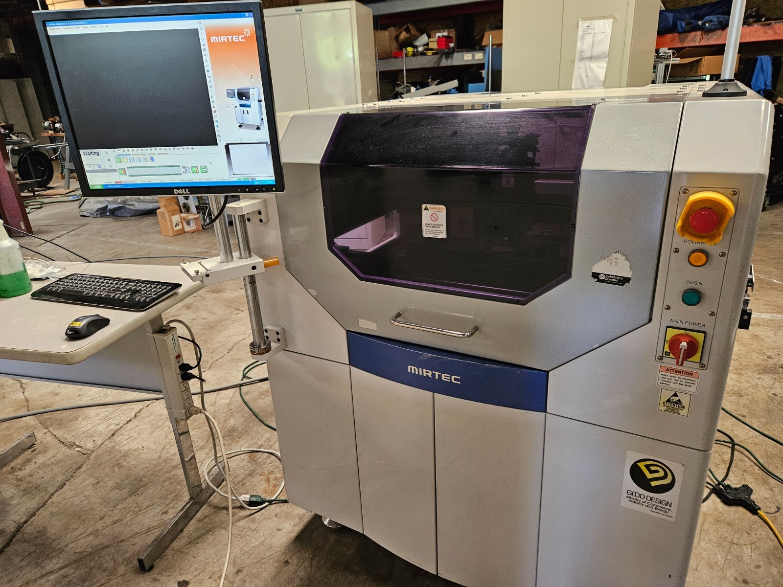 Mirtec MV-7L PCB AOI Inspection