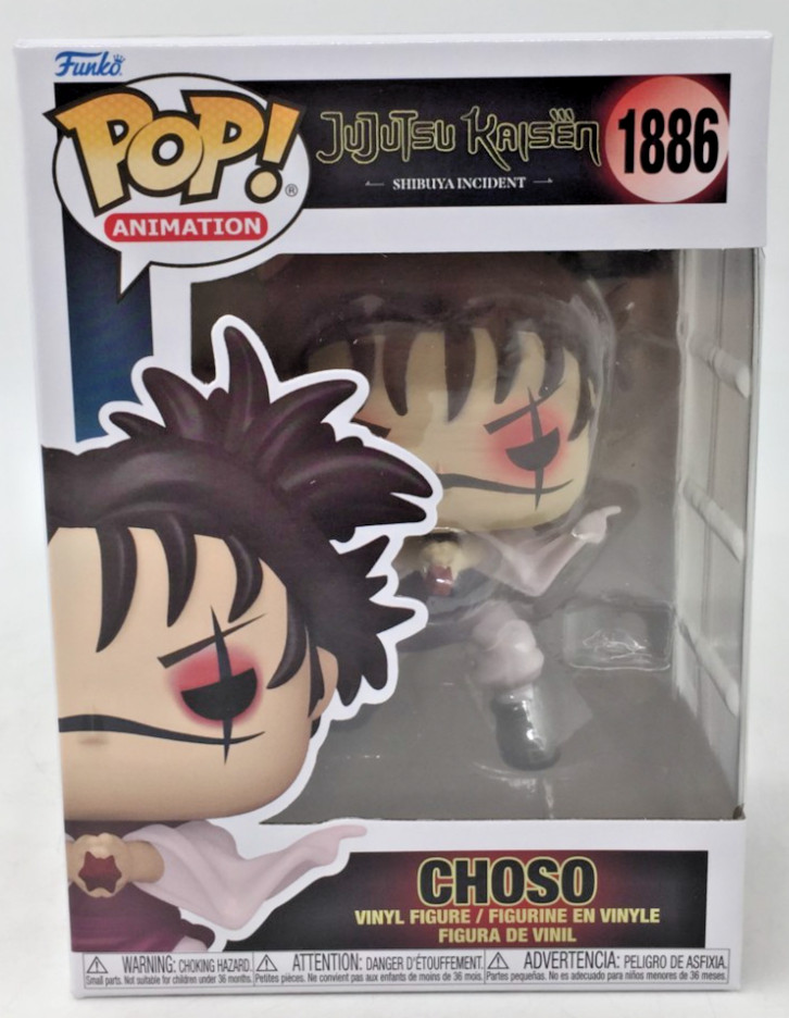 Funko Pop! Jujutsu Kaisen Choso #1886 Shibuya Incident with POP Protector