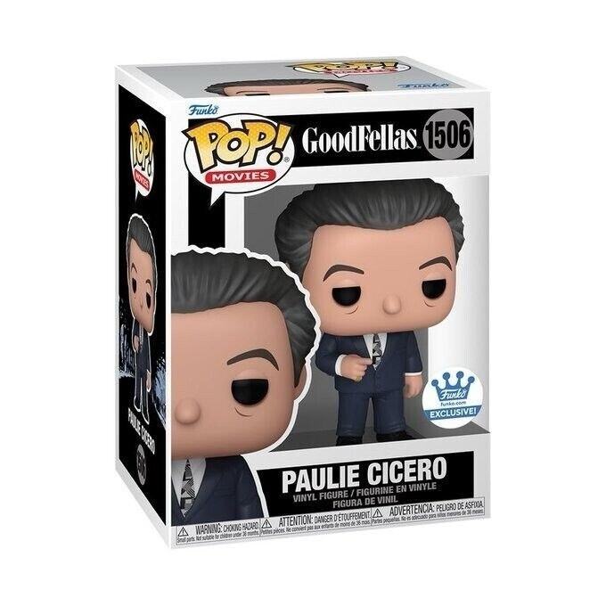 Funko Pop Goodfellas Paulie Cicero #1506 Figure w/ Protector
