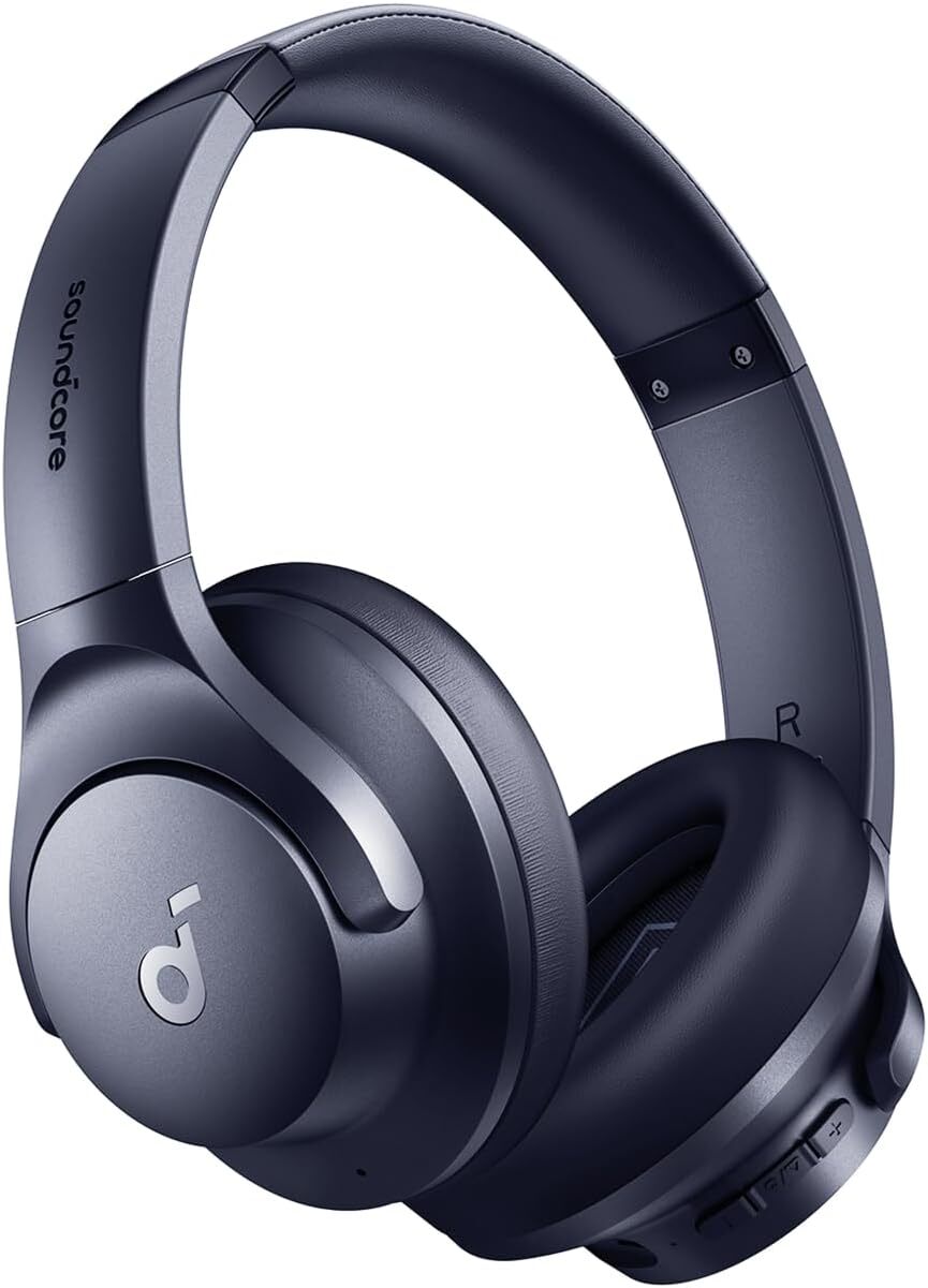 Soundcore Q20i Wireless Over-Ear Headphones Hybrid ANC Hi-Res Audio Bass|Refurb