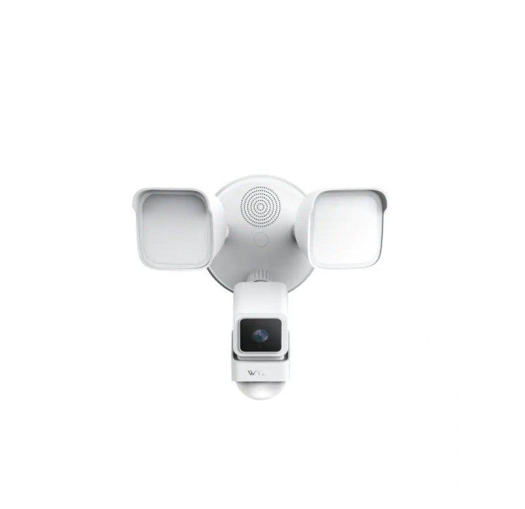 WYZE WYZECFL Wired Outdoor Wi-Fi Floodlight Home Security Camera