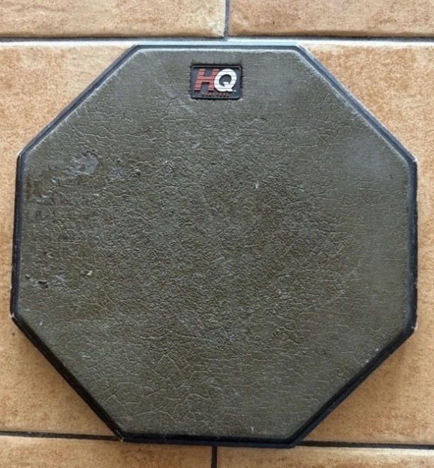 HQ Percussion Products 12" Double Sided RealFeel Practice Drum Pad