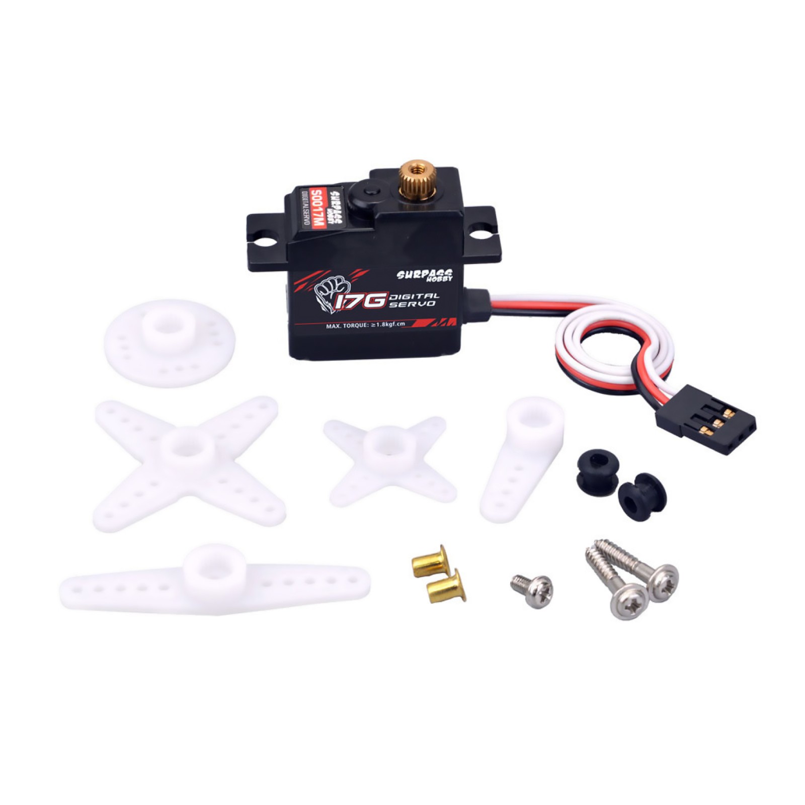 1:18 RC Plane Boat Car S0017M 17g Metal Gear Digital Servo Replacement Parts