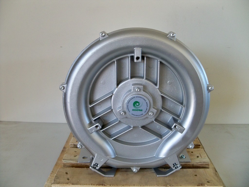 2.8Hp Industrial air blower 220V-480V/3Ph. 150CFM, 84"H2O press GHBH 002 34 1R5