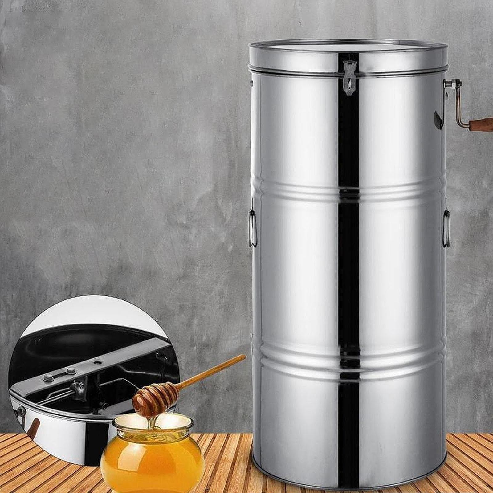 Bee Honey Extractor Manual Stainless Steel Harvesting Equipment
