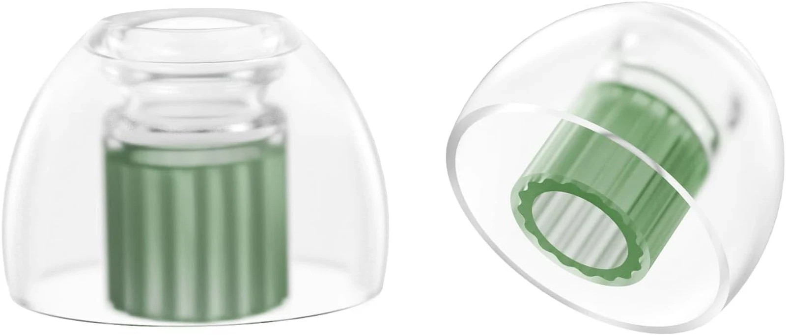 SpinFit W1 for IEM - M - Patented Medical-Grade Silicone Ear Tips, Double W-Shap