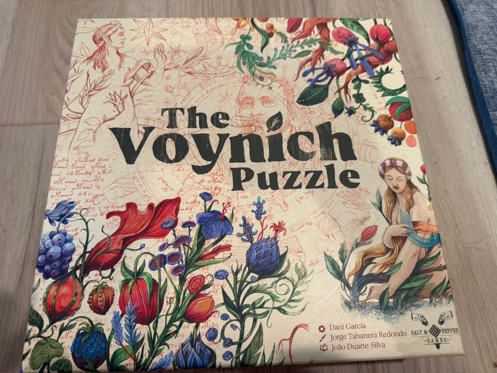 Salt & Pepper Games Board Games Salt & Pepper Games Voynich Puzzle Box New