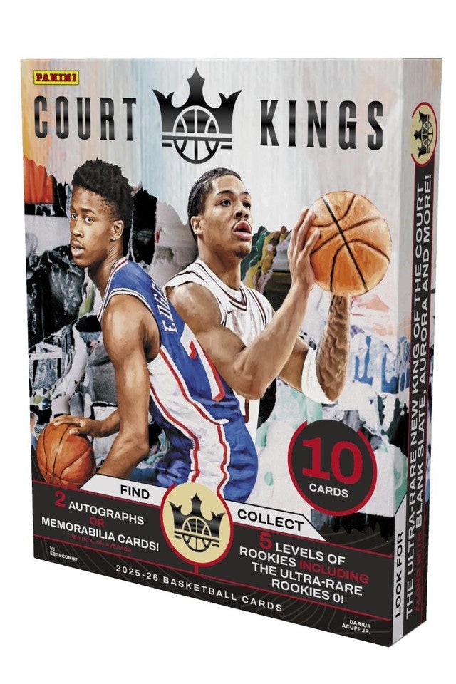 2025-26 Panini Court Kings Basketball Hobby Box
