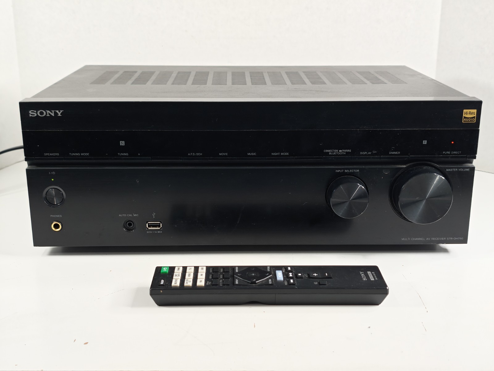 Sony STR-DH750 7.2 Channel Home Theater Bluetooth AV Stereo Receiver TESTED