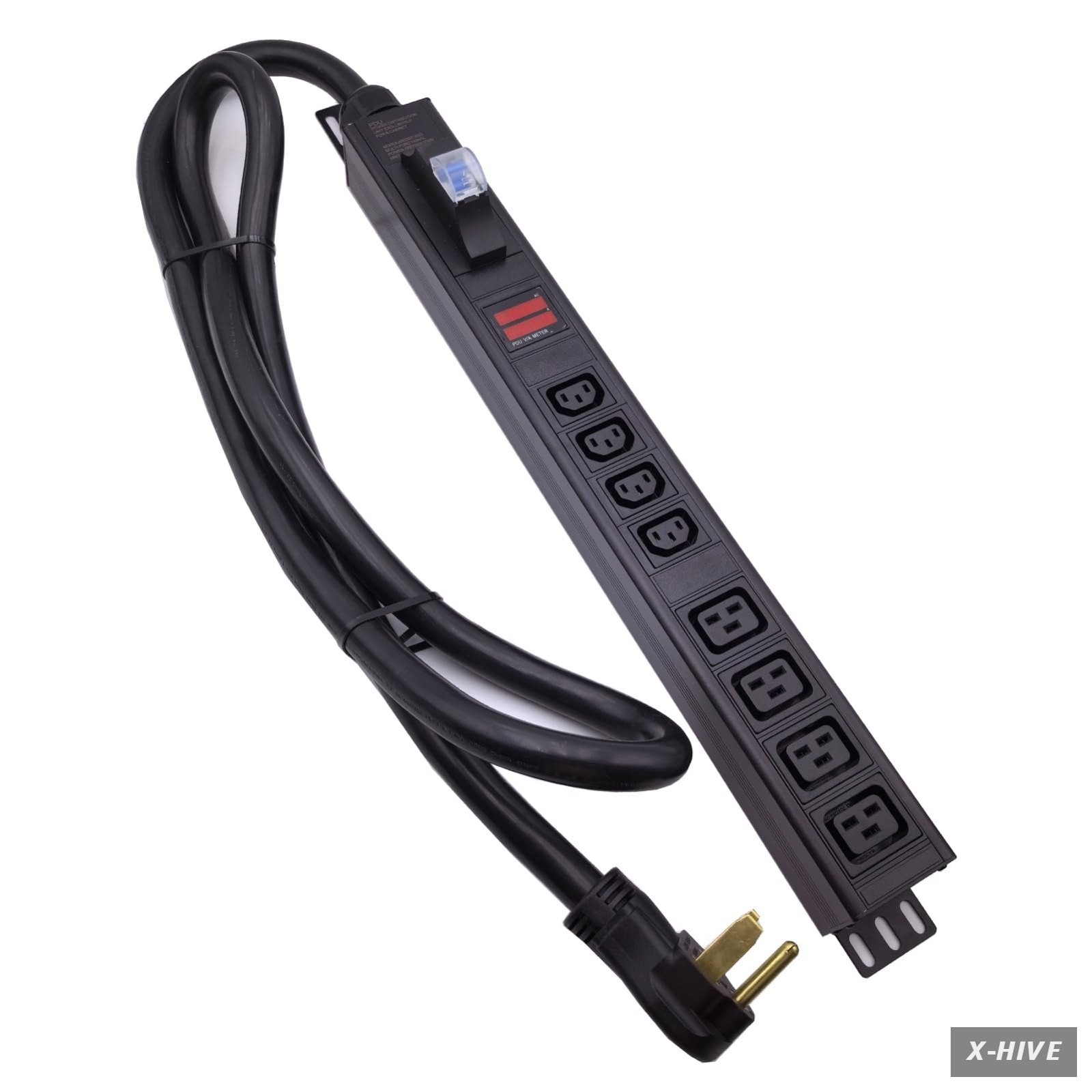 PDU Power Distribution Unit 4 C13 4 C19 50A Display