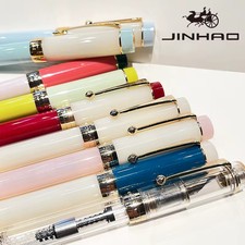 Century Elegant Calligraphy Fountain Pen Fine Nib Twist Cap Office Pen