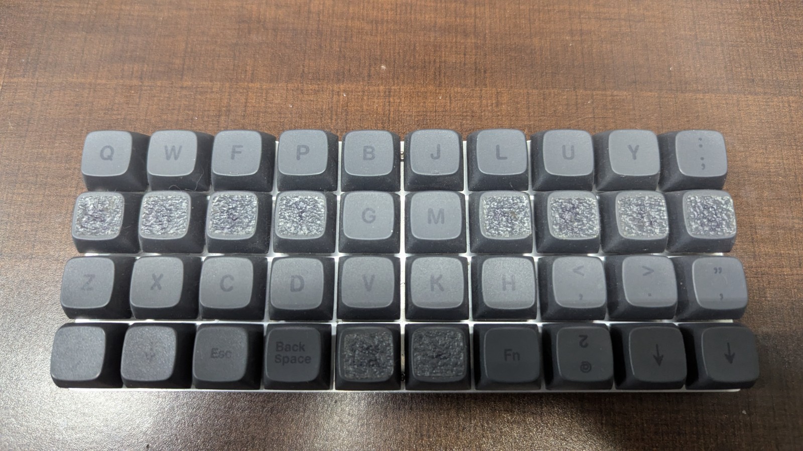 40 Key Ortholinear Mechanical keyboard - QMK (VIAL) P40v2 linear switches