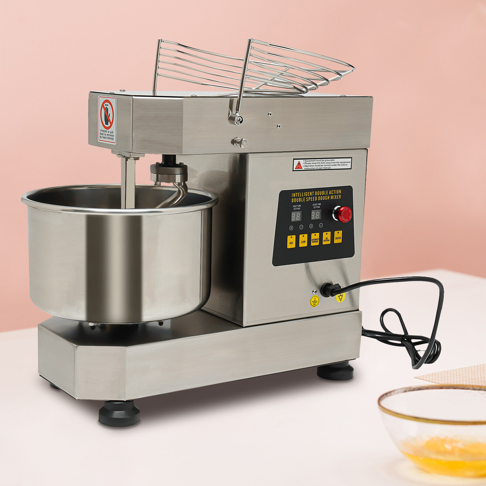 Commercial Spiral Dough Mixer Machine Dough Kneading Mixer for Pizza Bakery