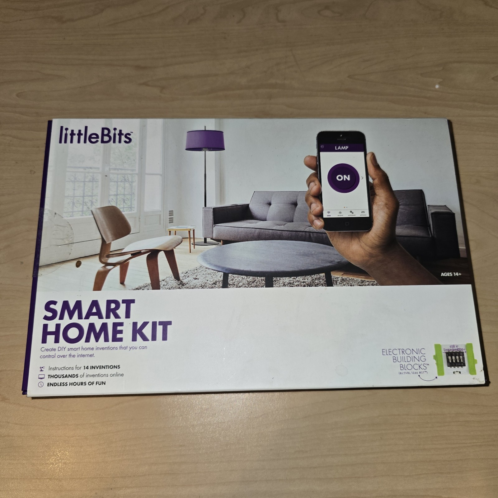littleBits Electronics Smart Home Kit New Open Box